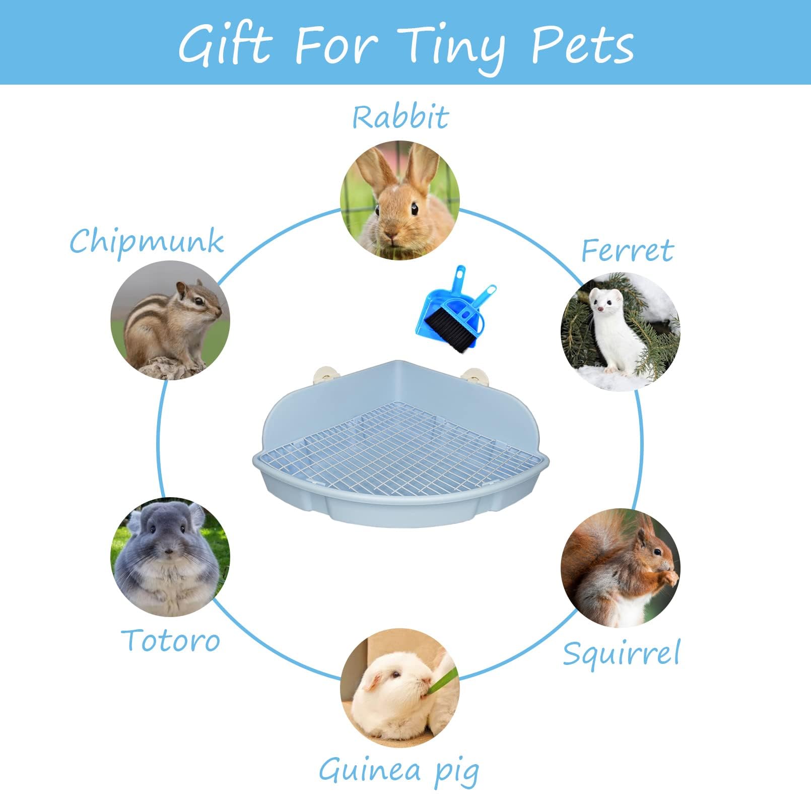 PINVNBY Pet Habitat Bedding And Litter L
