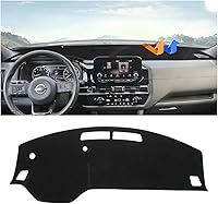 Vista 13 de Autorder - Tapete para salpicadero para 2007-2013 Chevy Chevrolet Silverado/GMC Sierra con dos guanteras, accesorios, cubierta de salpicadero