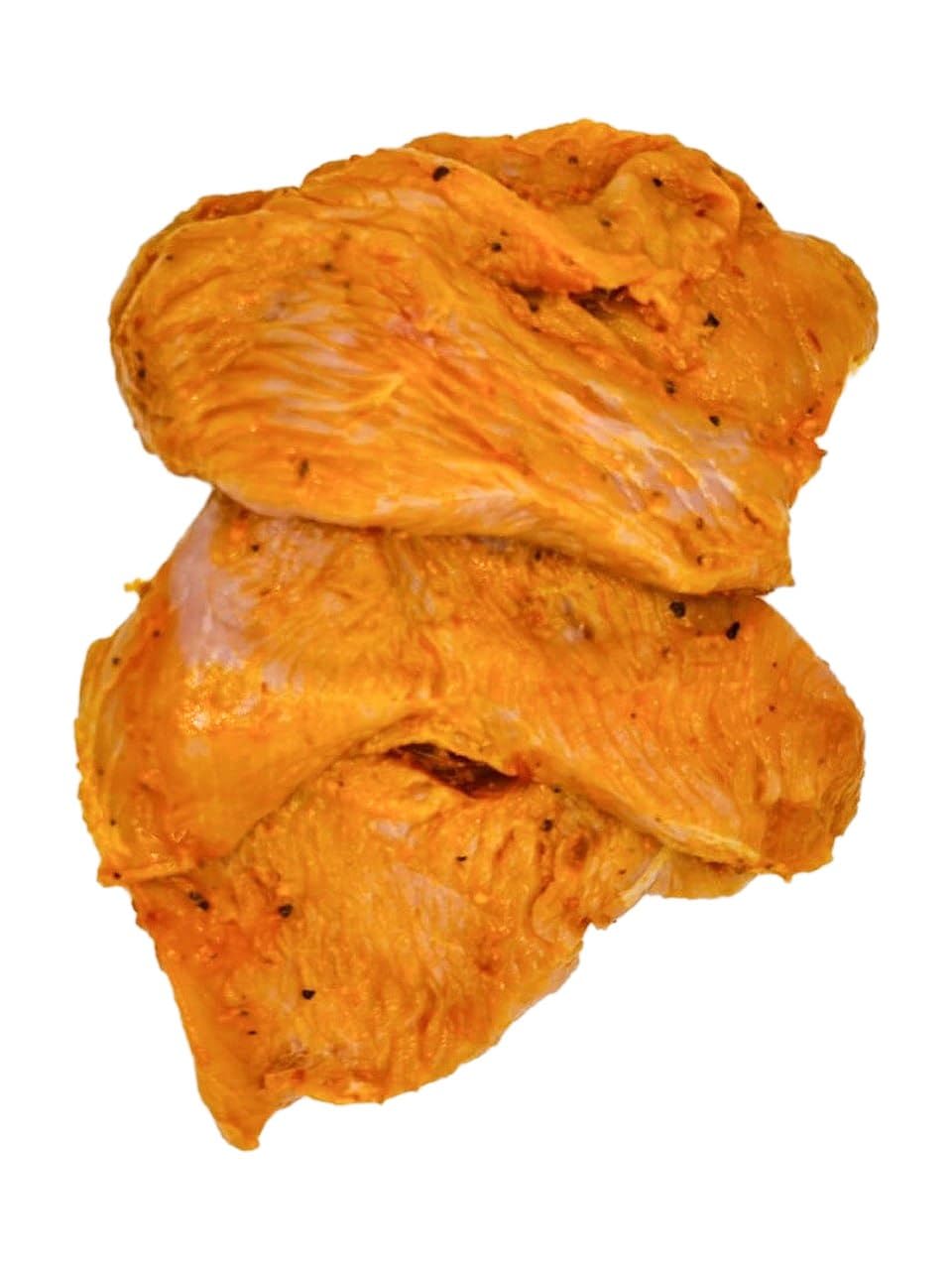 Putensteaks mariniert | Grillfleisch fettarm | Geflügelfleisch | Steak aus 100% Putenfleisch | Mageres Fleisch Pute 360g
