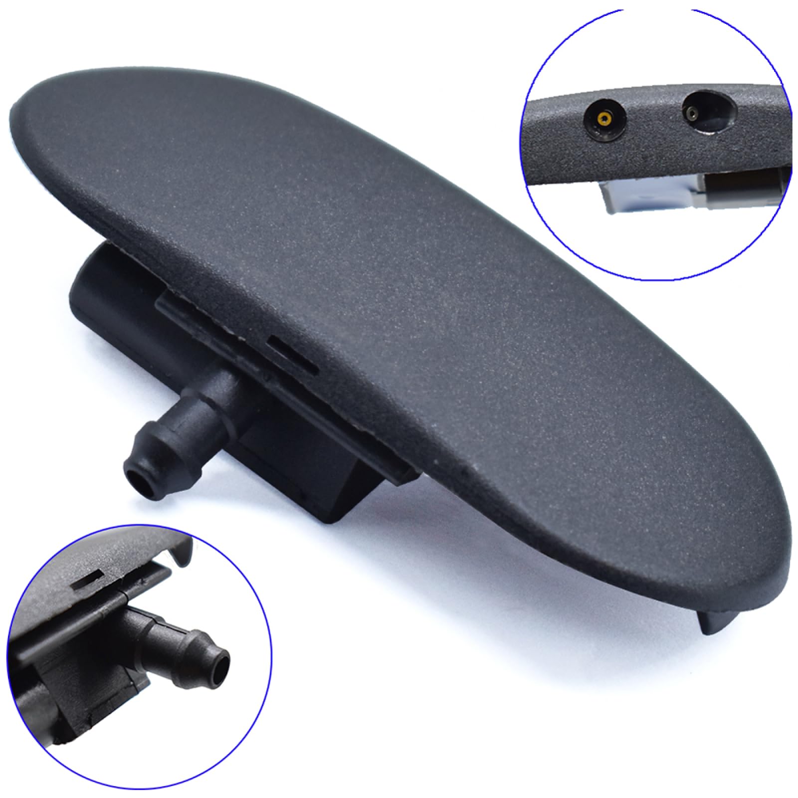 Boquilla De Pulverización Para Parabrisas – Compatible Con Audi A3, A4, A6, Q7 Y Otros, Repuesto Para 8E9955985 Y Similares