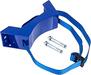 DOITOOL 1 Set L Brackets Heavy Duty Plastic Stand Cylinder Stand Propane Tank Holder Bracket with Screws Wall Mount Gas Wall-Mounted Gas Cylinder Bracket Cylinder Nitrogen Tank Bracket Abs