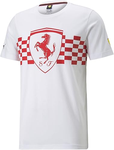 PUMA Men's Standard Scuderia Ferrari Race Shield Tee