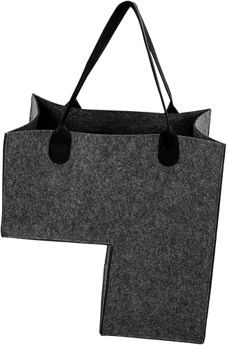 CHILDWEET Cesta de lavandería de fieltro con forma y cesta de almacenamiento de juguetes, organizador para escaleras del hogar y cuarto de lavado,