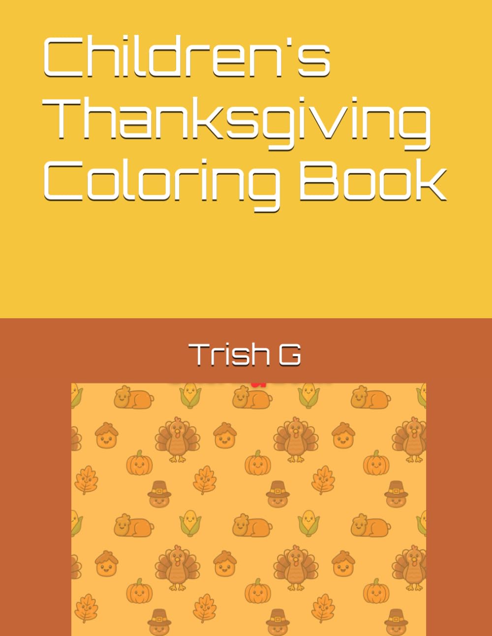 Children's Thanksgiving Coloring Book