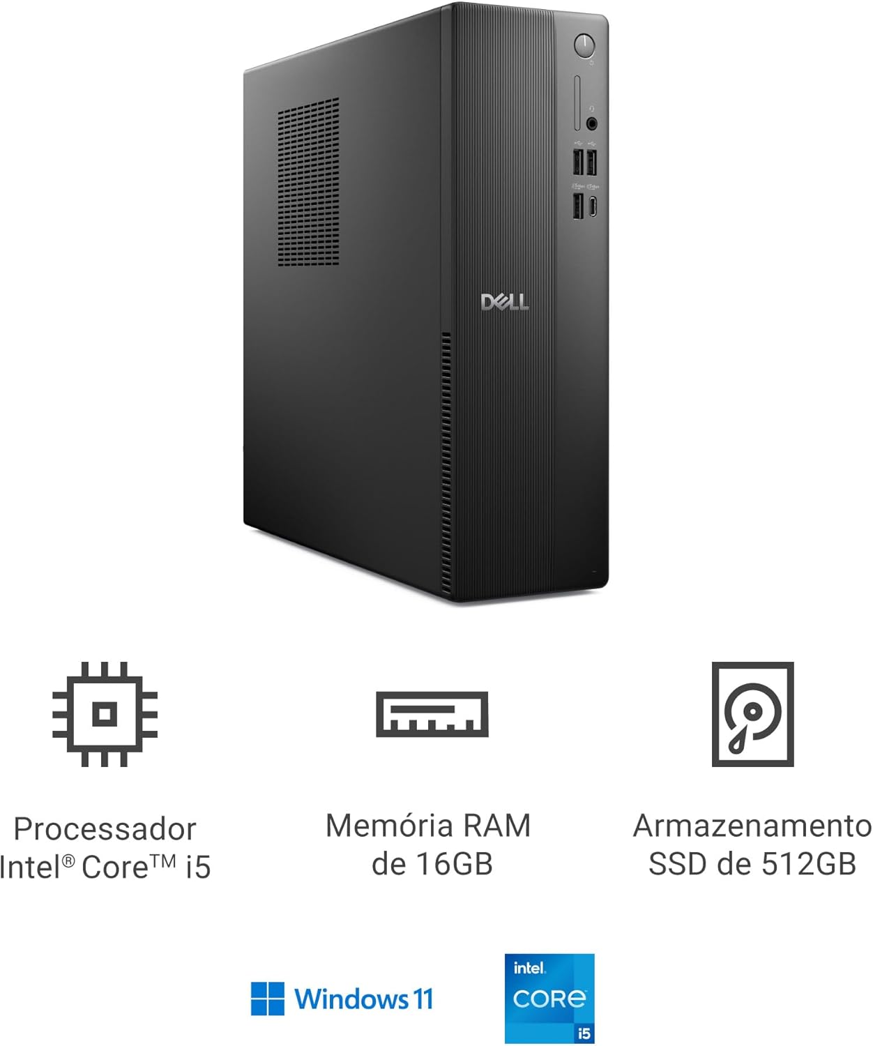 Dell Slim ECS1250 i5 Review: Testado por 7 dias para home office