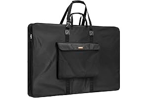 Nicpro Large Art Portfolio Bag 35 x 43 Inches Waterproof Nylon Artist...