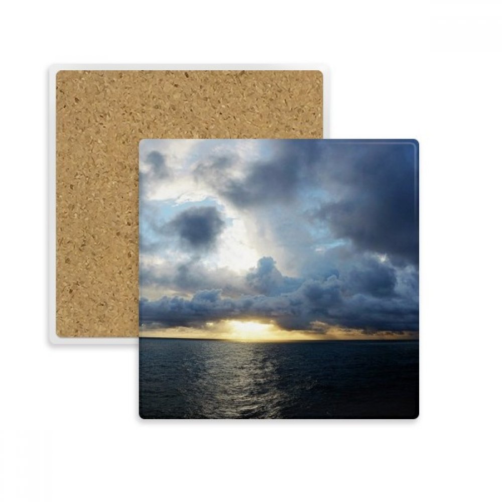 Porte de Pierre Absorbent Coaster Ocean, cadeau nature original