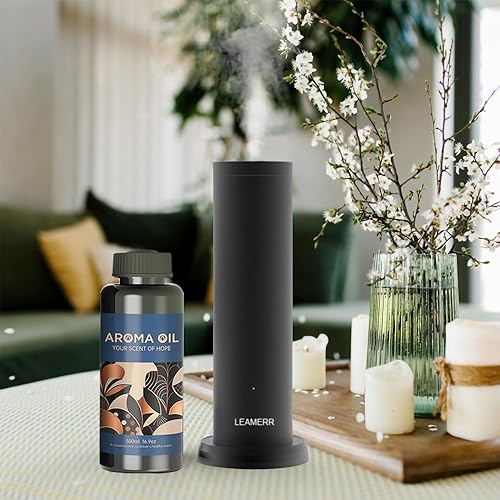 Miniatura 2 de Difusor inteligente de aroma para el hogar, difusor de aceite esencial sin agua BluetoothWiFi para aceites, trabajo súper silencioso, tecnología de