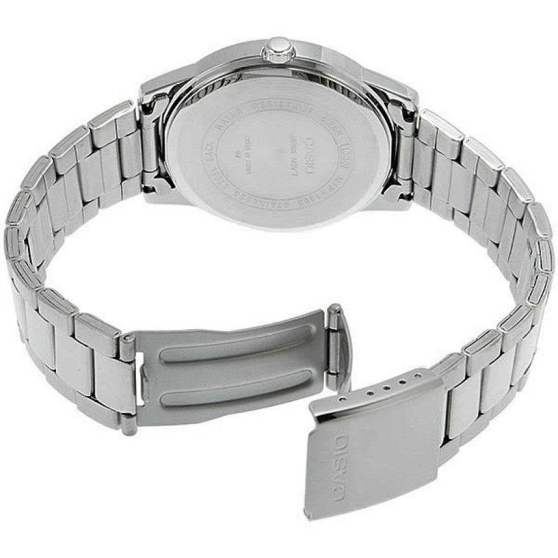 Casio - Orologio analogico da donna, MTP-1221A con cinturino in acciaio inossidabile