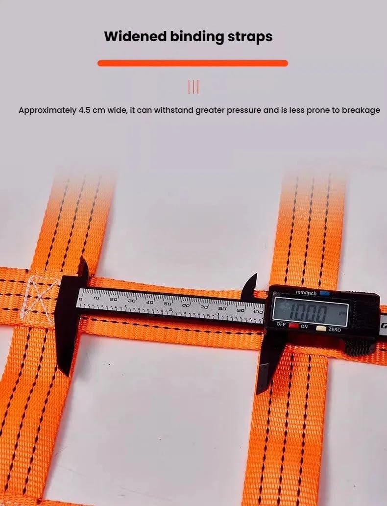 Palettenladungsnetz mit 10 cm quadratischem Raster für Bau, Takelage und Umzug
