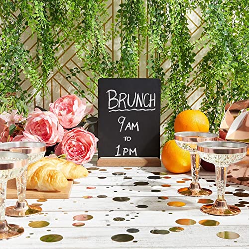 Mini Chalkboard Signs With Stand For Table Decorations, Food Signs, Message Boards, 6 X 8 In (6 Pack) #TOP1