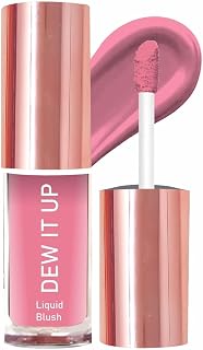 Nandiayan by Colorsky® Dew It Up Liquid Blush 6ml - Smudgeproof Liquid Blusher for Cheeks | Dewy Finish | Lightweight & Bl... Price In India