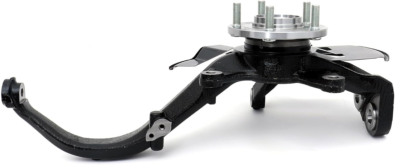 698-409 Front Left Wheel Hub Bearing & Steering Knuckle Assembly Compatible with Ford Fusion 2006-2012,2007-2012 Lincoln MKZ,2006 Zephyr, 2006-2011 Mercury Milan