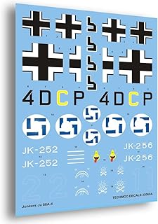 Techmod 32060 1/32 Junkers Ju-88A-4 1942-1944 Finland Aircraft Wet Decal WWII