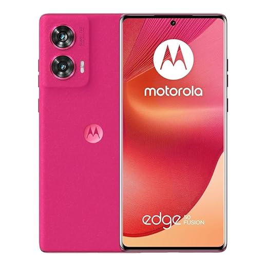 Motorola Edge 50 Fusion 5G (Hot Pink, 12GB RAM, 256GB Storage)