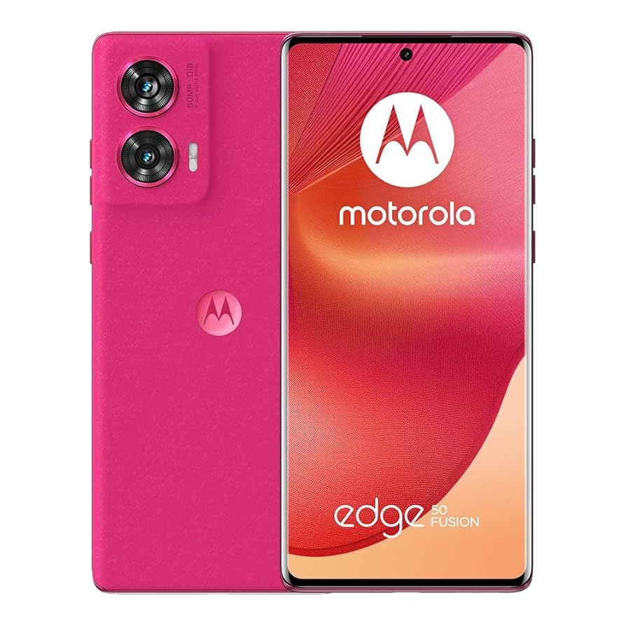 Motorola Edge 50 Fusion 5G (Hot Pink, 12GB RAM, 256GB Storage)