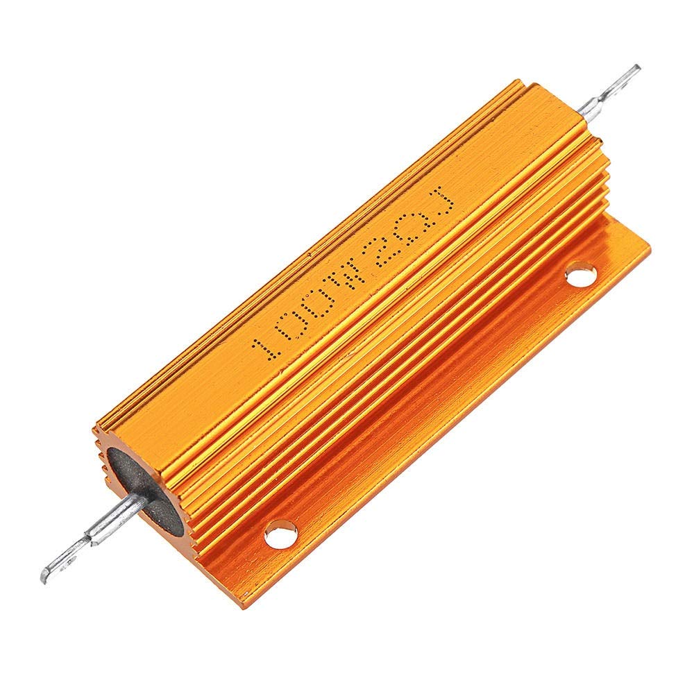 Composants DIY electronics avec kit 3pcs RX24 100W 2RJ aluminium résistant pour alimentation stable