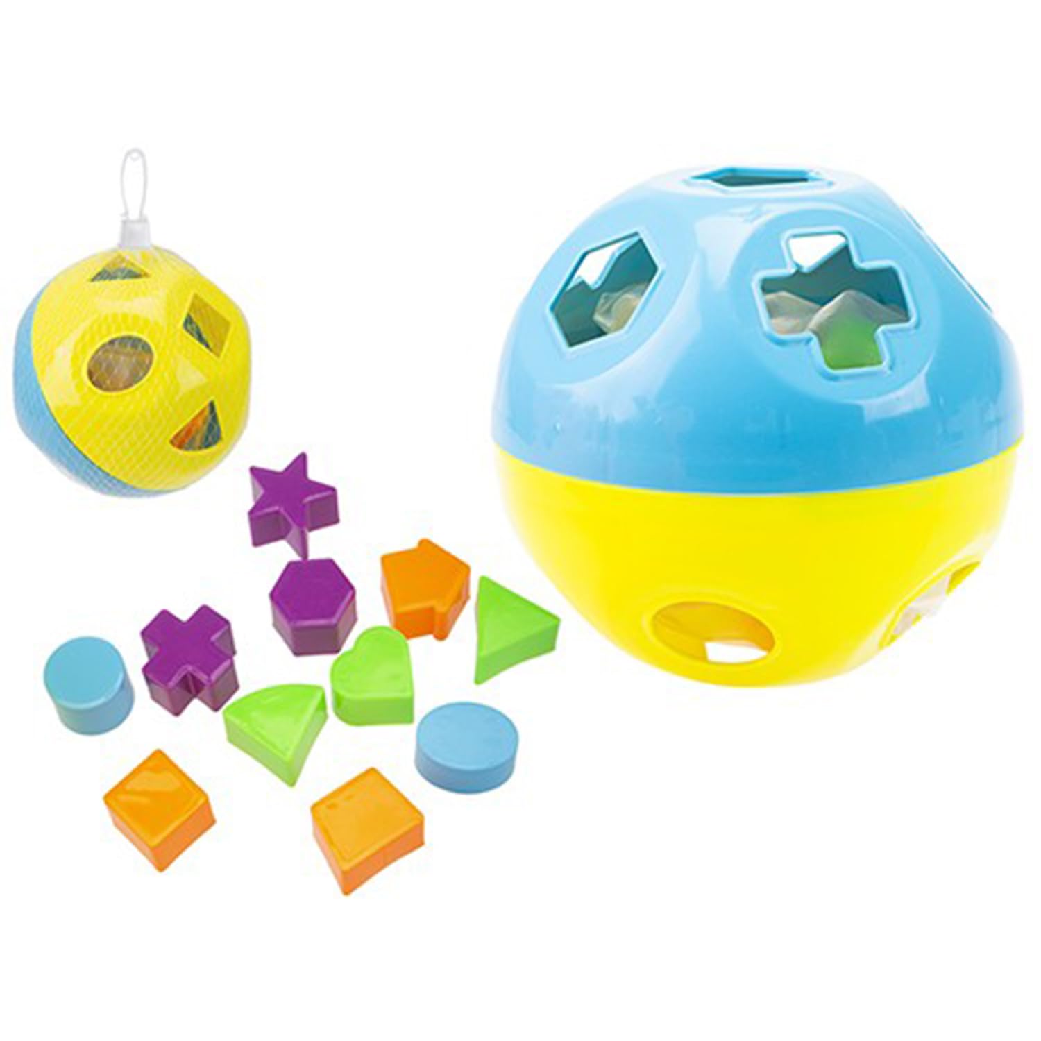 PMS 562012 Shape Sorter Ball with 12 Bricks | Multicolor | Pack of 1 Accessory