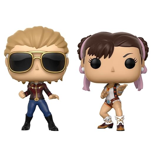 Funko Pop! Tv: Marvel Vs Capcom - Captain Marvel Vs Chun-Li Collectible Figure