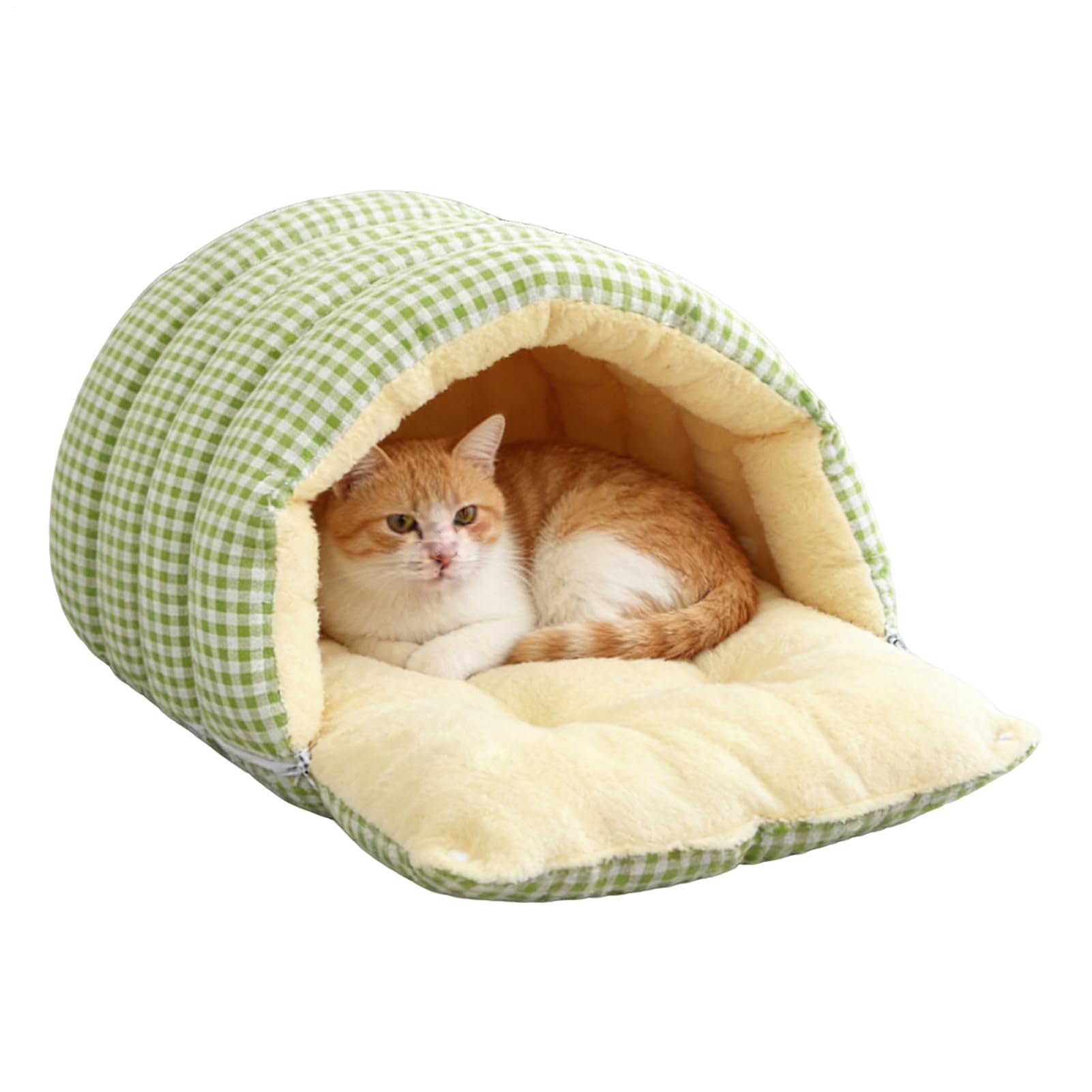 Saco para Gato Manta Térmica Acogedora para Descanso | Cama Gatito Lavable Para Invierno Interior Viaje Hogar Dormitorio Sala Balcon