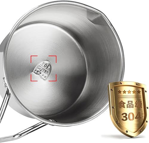 Miniatura 3 de Contenedor de grasa de acero inoxidable con separador Colador de aceite de cocina de tocino duradero y lata de grasa de cocina para reutilizar