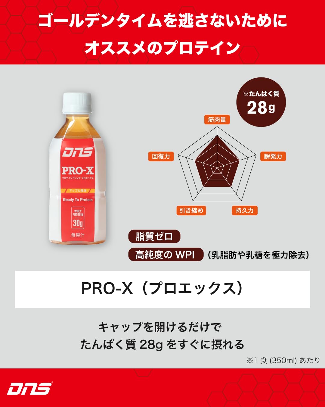 Amazon | DNS プロエックス マンゴー風味 350ml×24本 国内製造 WPI