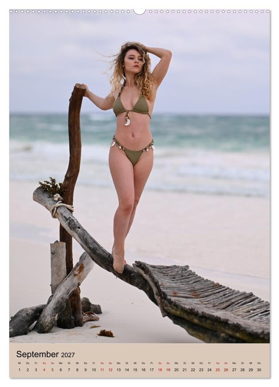 Alice Antoinette (hochwertiger Premium Wandkalender 2027 DIN A2 hoch), Kunstdruck in Hochglanz: Bikini-Kalender von Alice Antoinette, fotografiert von Dmitri Moisseev (CALVENDO Menschen)