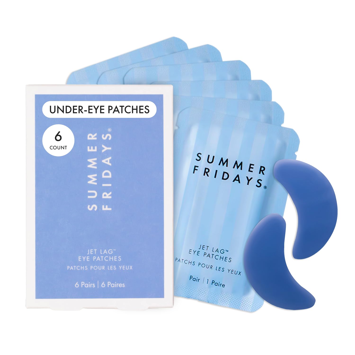Summer Fridays Jet Lag Hydrating Eye Patches - eyes | Mubboo