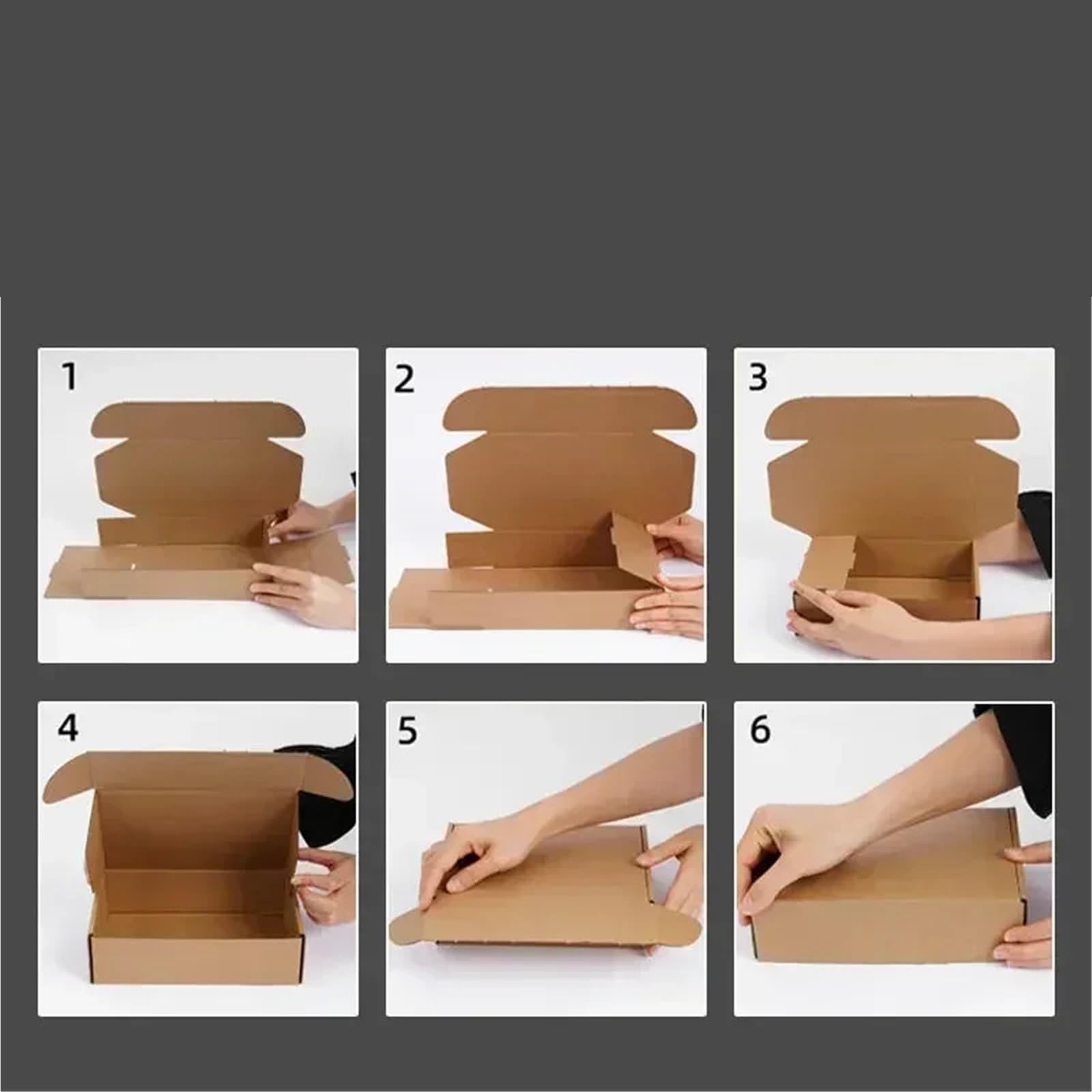 Boîtes en carton anti-chute 8 pièces Pour Colis