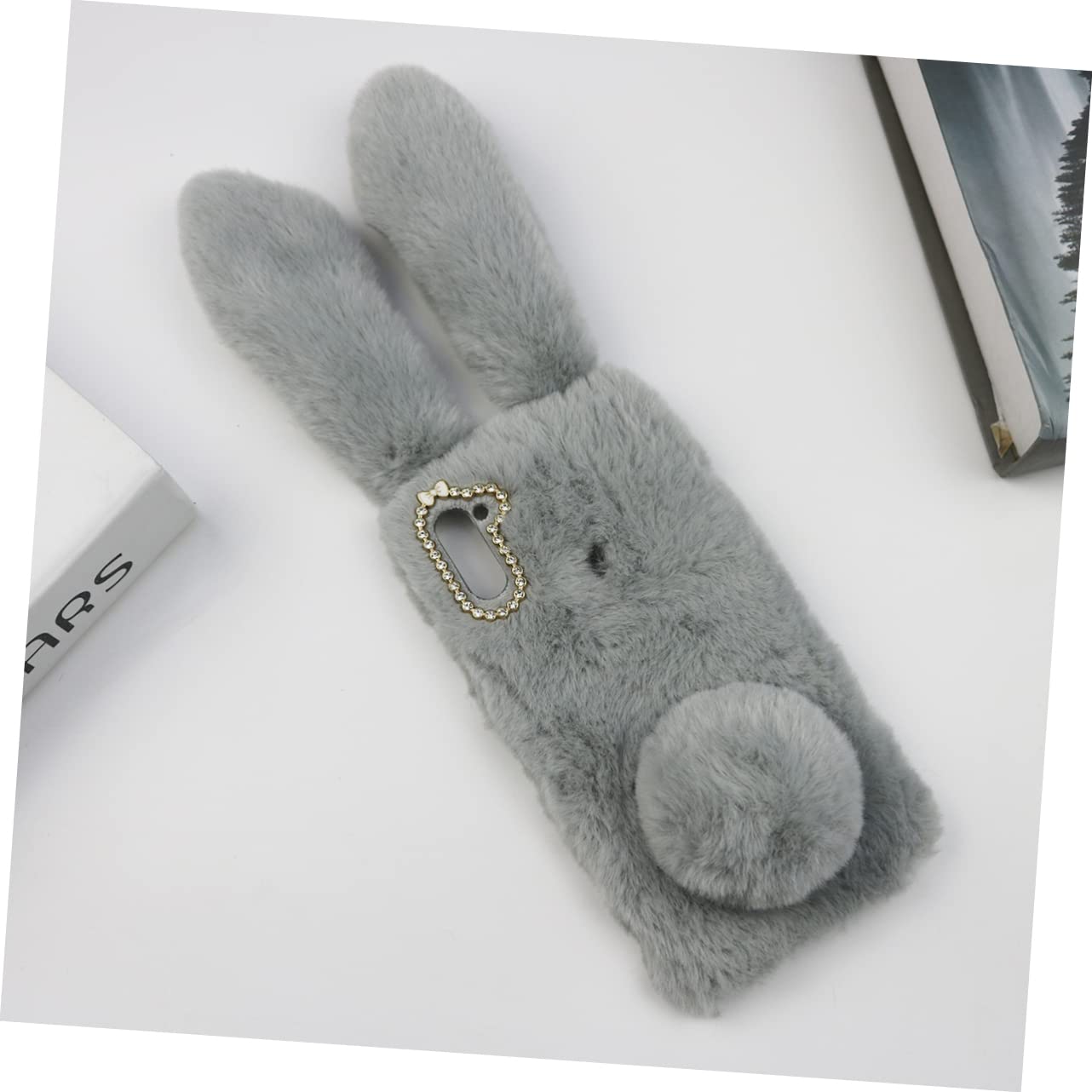 Angoily 3piezas Funda De Teléfono De Diseño De Conejo De Felpa Protector Adorable Compatible y