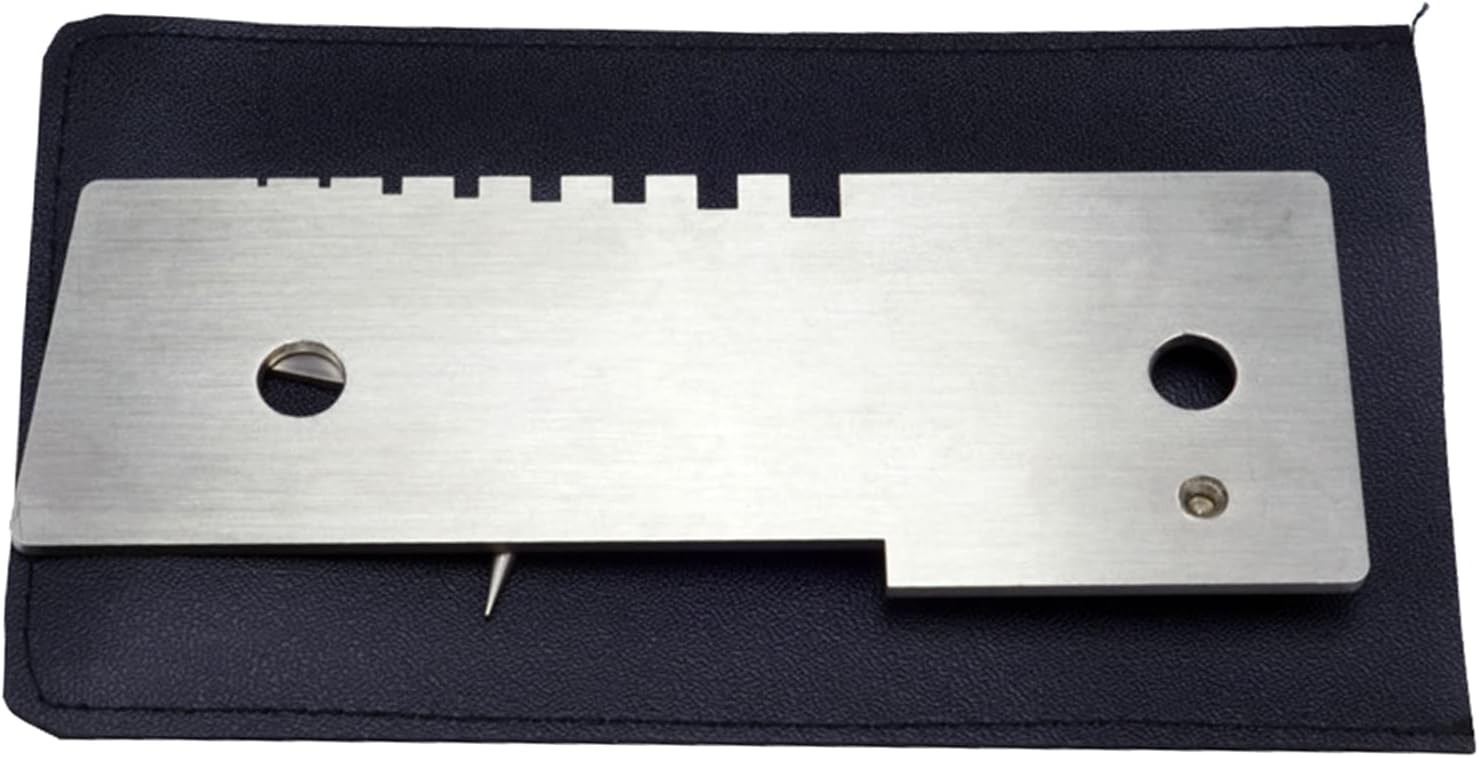 Industrial Grade Welding Gauge Height 0-5mm Multi Function Welder Tools 45 Degree Measuring Tools Stainless Gauge Measurement Tool
