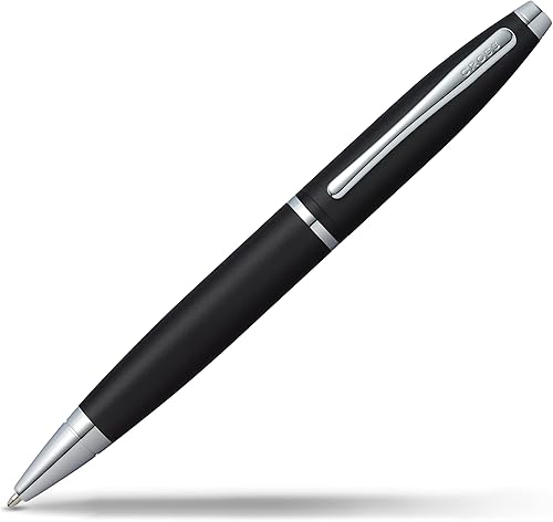 Bolígrafo Cross Calais negro mate