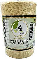 Barbante Sisal 3mm Rolo 300 Metros Artesanato Decoração Amarração Tapete