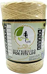 Barbante Sisal 3mm Rolo 300 Metros Artesanato Decoração Amarração Tapete