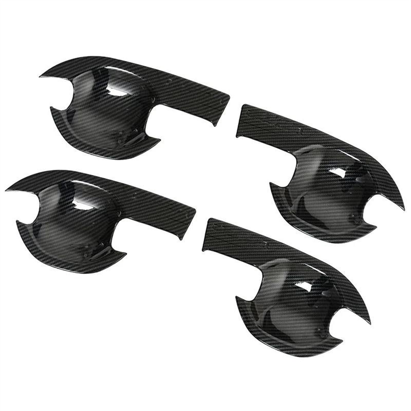 Kjhopy A Car Ccessories Styling Stickers For Mitsubishi For Outlander 13-19 Protective Cover Door Handle Outer Bowls Trim Exterior Door Handle(A)