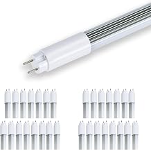 T8 LED Tube Light Bulbs 4FT Type A+B 20W 2500LM, F32T8/F40T12 Fluorescent Replacement20W=34W, 3500K Soft White, Plug and Play or Ballast Bypass, Dual-End, UL Listed30 pcs