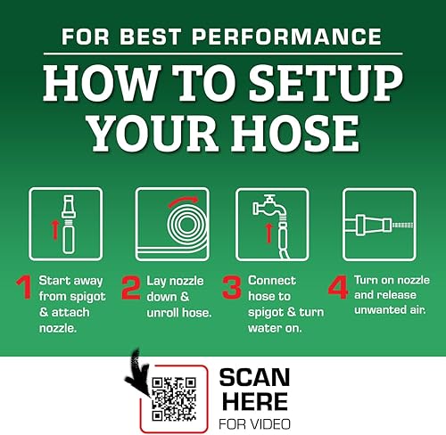 Miniatura 10 de Colors Manguera de jardín 58" 50' 34" - 11 12 GHT verde bosque