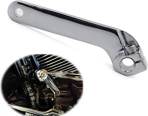 Miniatura 10 de XKMT - Eje de palanca de cambios interior ajustable compatible con Harley 1982-2018 FLTRoad Glide FLTRX 2015-2020 en negro PN MT268-018-BK