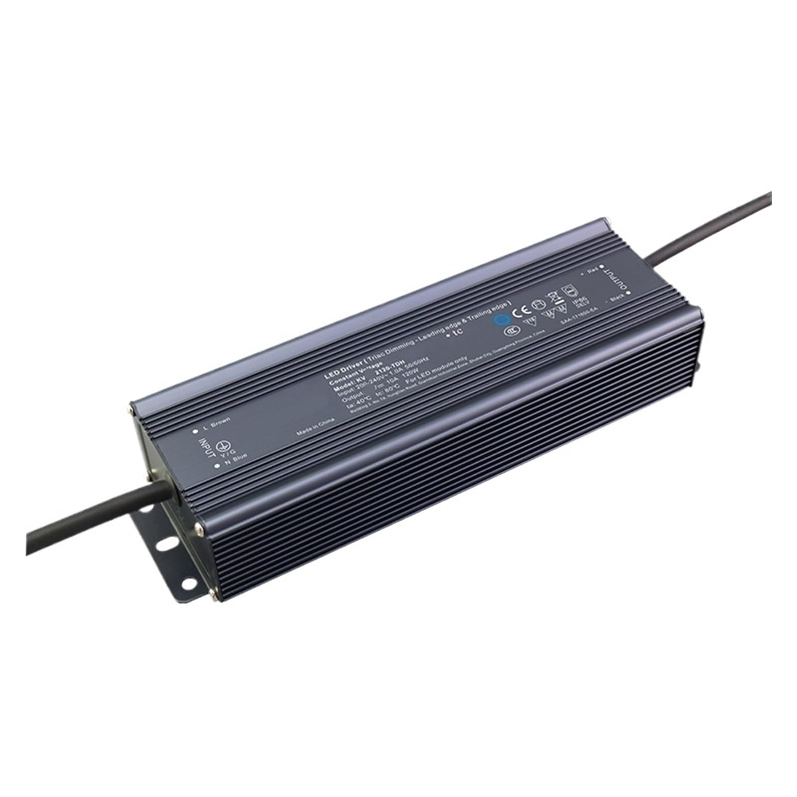 NVSFZGIYG KVF-80-150-TDH LED thyristor dimming Driver Power Supply high and Low Voltage Single Color Staircase line Light(24V 5A 120W)