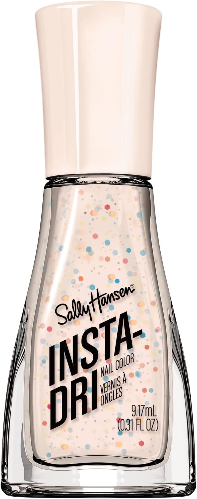 Sally Hansen Insta-Dri Nail Polish, City Chic Collection, Sprinkle, 0.31 Fl Oz