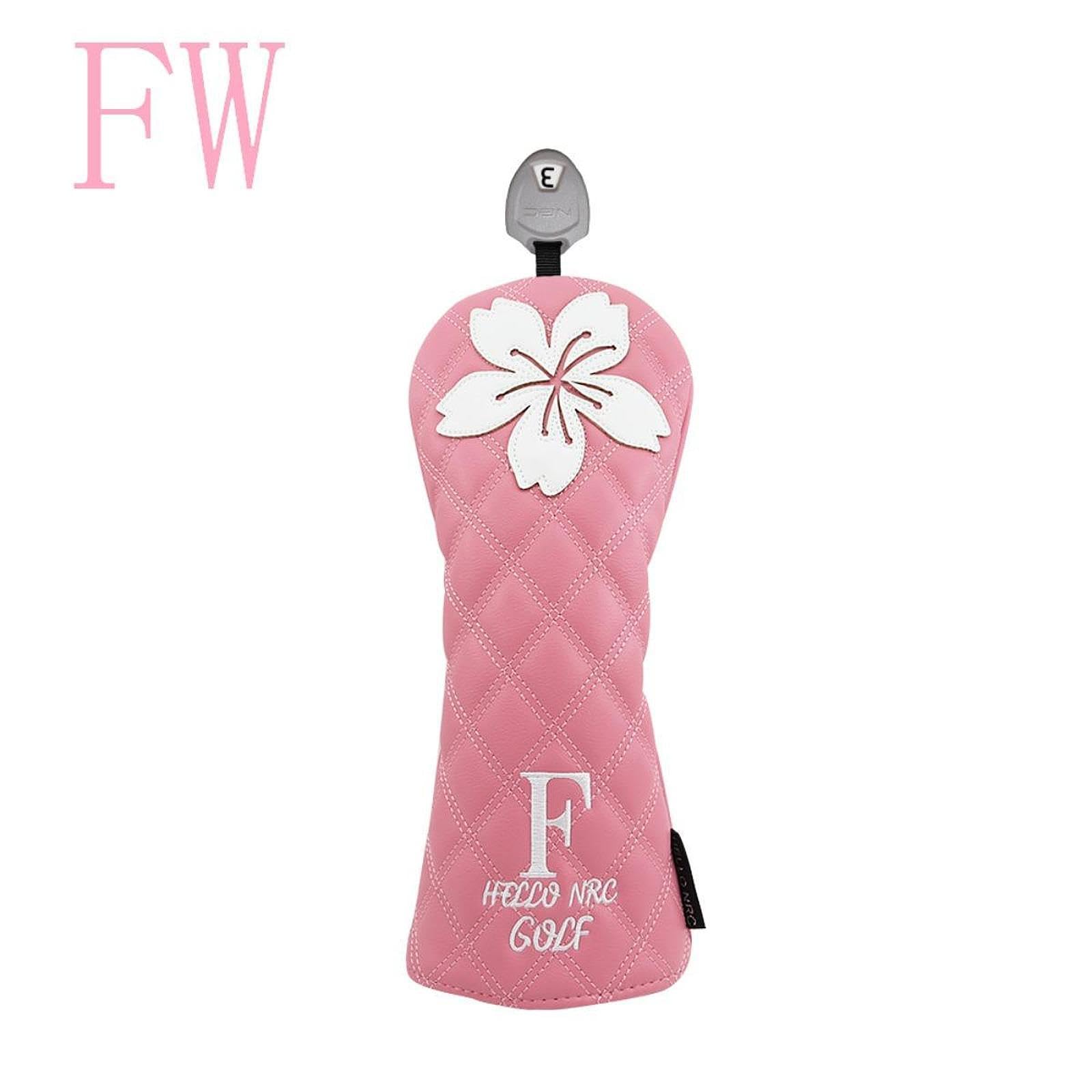 rockible 3 Fundas Protectoras para Cabezas de Palos de Golf, Modernas y portátiles, Fundas Protectoras para Cabezas de Palos de Golf, Fundas de Madera para
