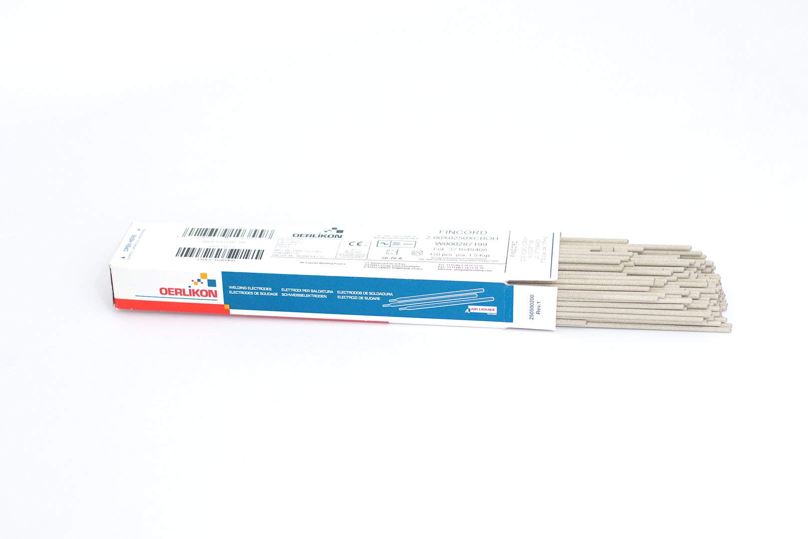 Oerlikon Fincord - Electrodos de soldadura (2 mm)