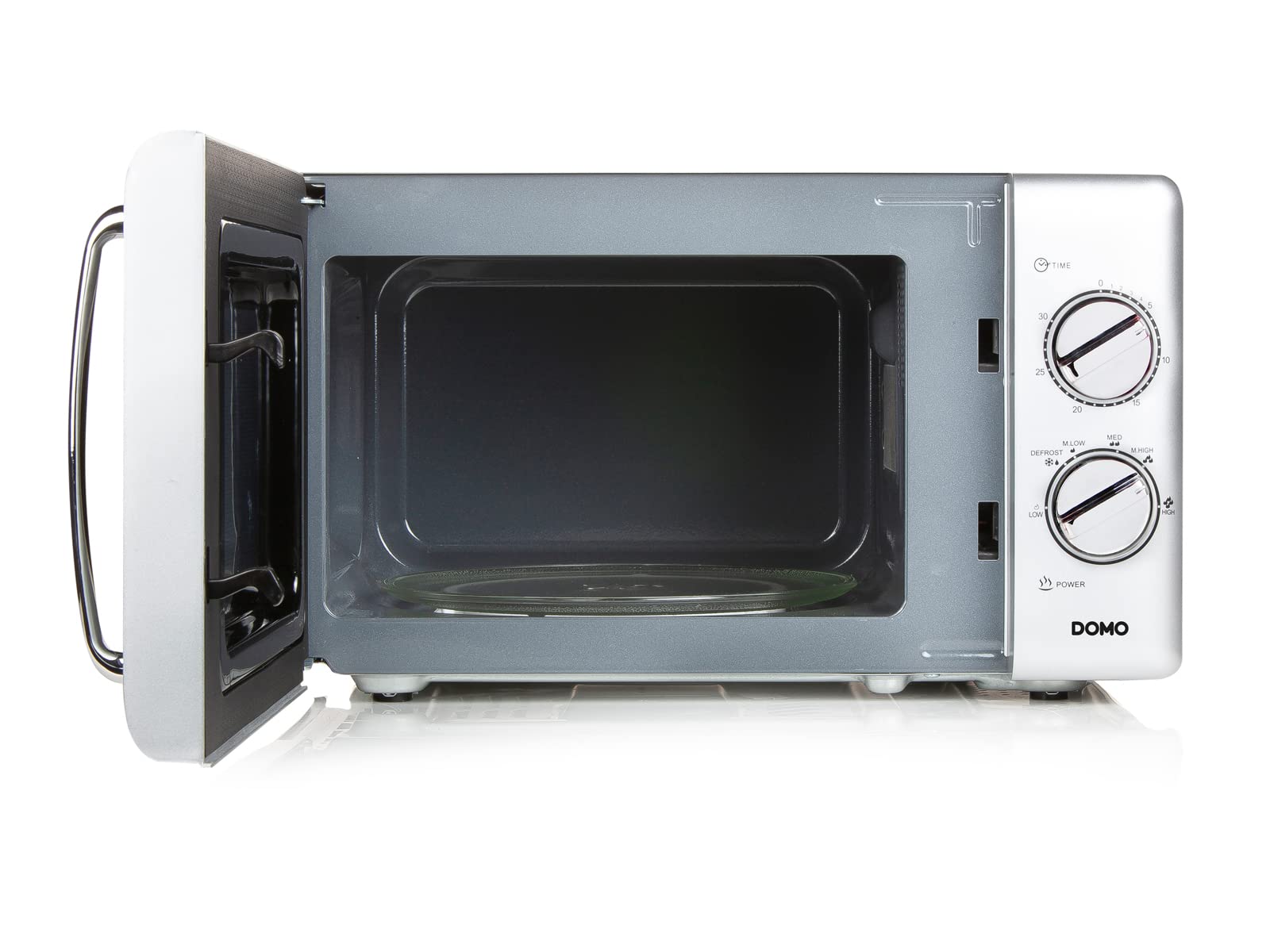 DOMO DO3020 Four à micro-ondes solo - 20 L - 700 W argent