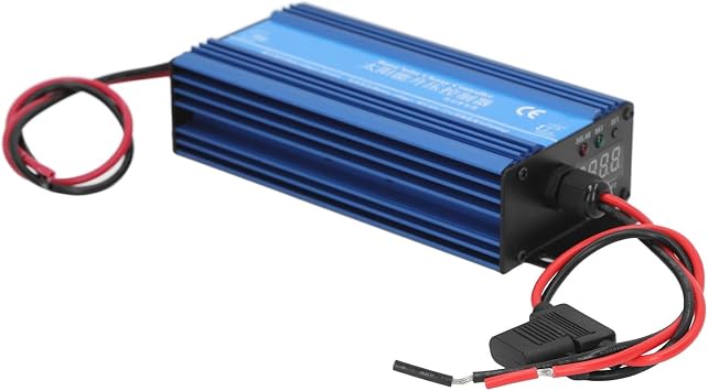 Dioche Boost MPPT Controller Solar Boost Charge Controller MPPT 600W 48V/60V/72V HighEfficiency Solar , 4-Digit Digital Display, Lithium Battery Compatible, Child