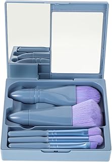Portable Cosmetic Brush Set Travel Makeup Bru...