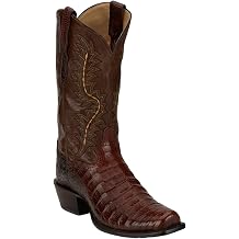 Tony Lama Mens MenS Chasi Exotic Caiman Western Boot Broad Square Toe - Sp1012