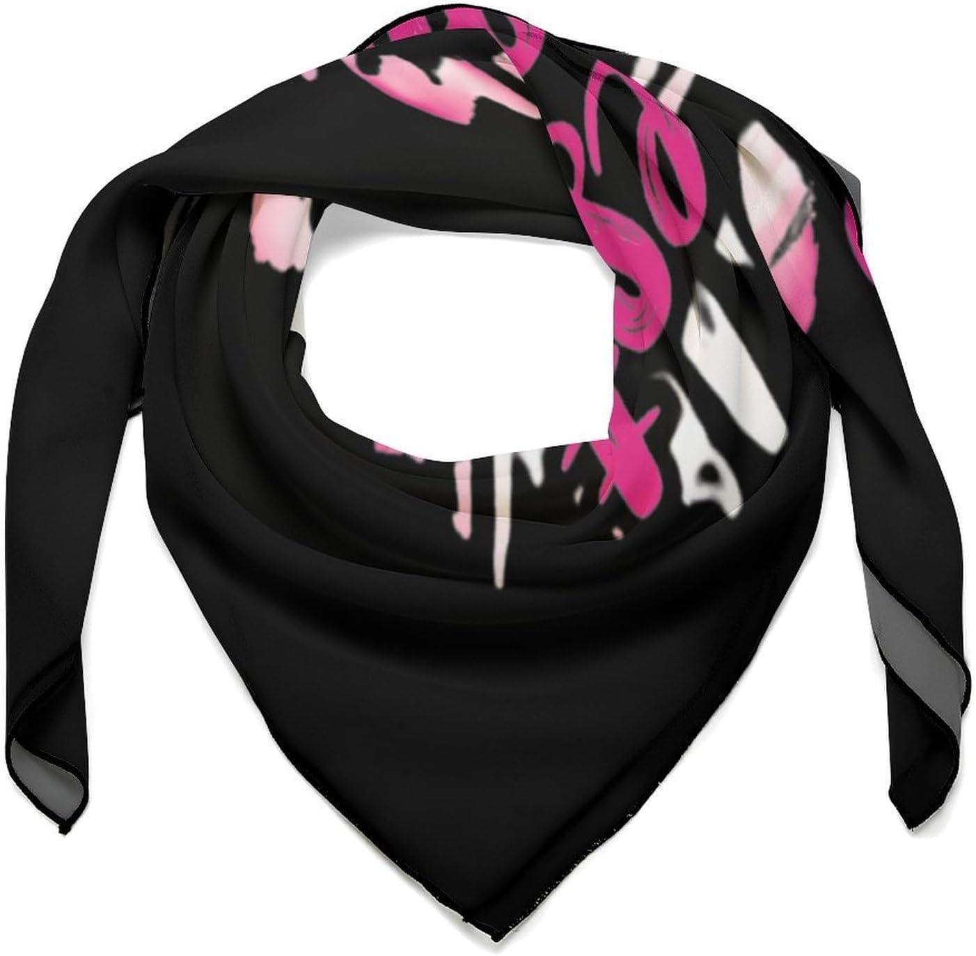 Best Mom Ever Like Silk Bandanas Womens Head Scarf 27 Inch Hair Scarves Funny Printed