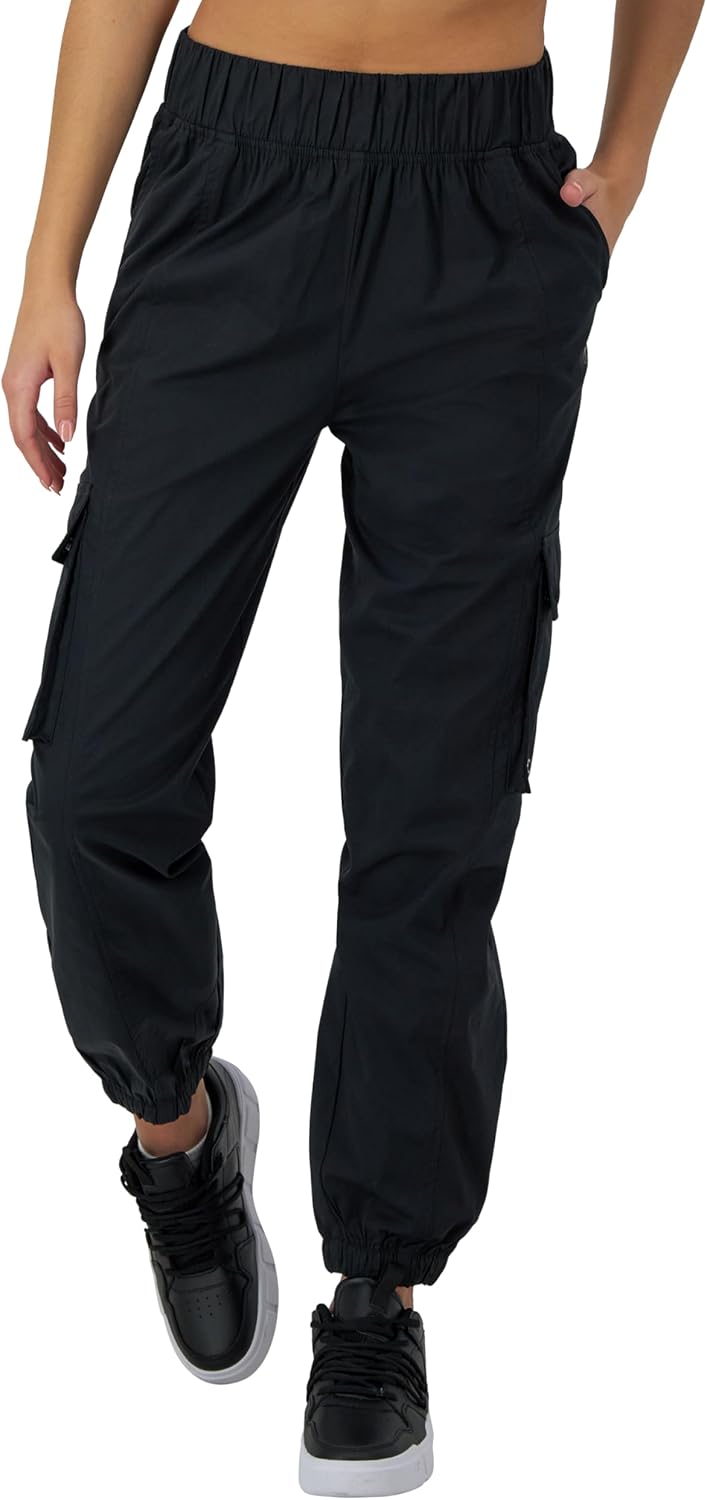 Champion Women's Cargo Pants, Lightweight Pants with Cargo Pockets For Women, Casual Pants, 29