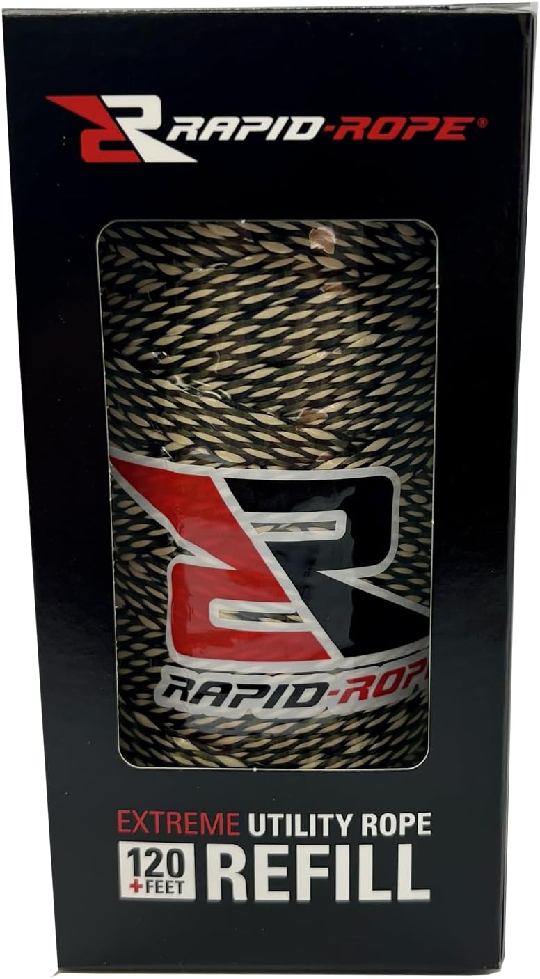 Rapid Rope Refill 120ft Camo Flat Tactical Paracord Made