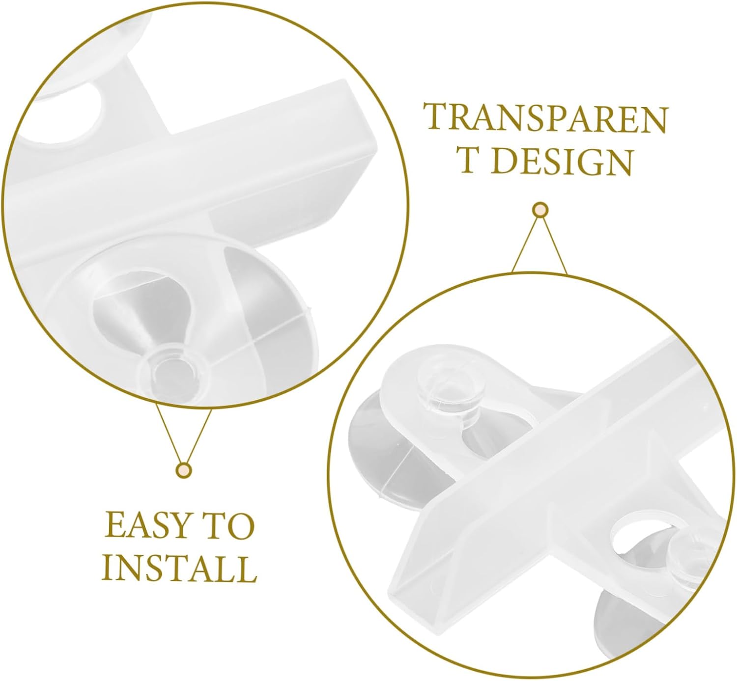 12pcs Fish Tank Divider Clips with Cups Practical Aquarium Clips for Easy Separation of Fish Simple Installation Non-intrusive Design for Breeding